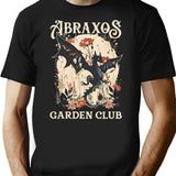 Throne Of Glass Abraxos Garden Club Vintage T-Shirt for Men & Women, T-Shirts Graphic Tee - Black