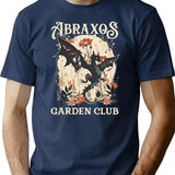 Throne Of Glass Abraxos Garden Club Vintage T-Shirt for Men & Women, T-Shirts Graphic Tee - Navy