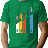 Thunderbirds T-Shirt for Men & Women, T-Shirts Graphic Tee - Green