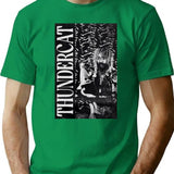 Thundercat 2 T-Shirt for Men & Women, T-Shirts Graphic Tee - Green