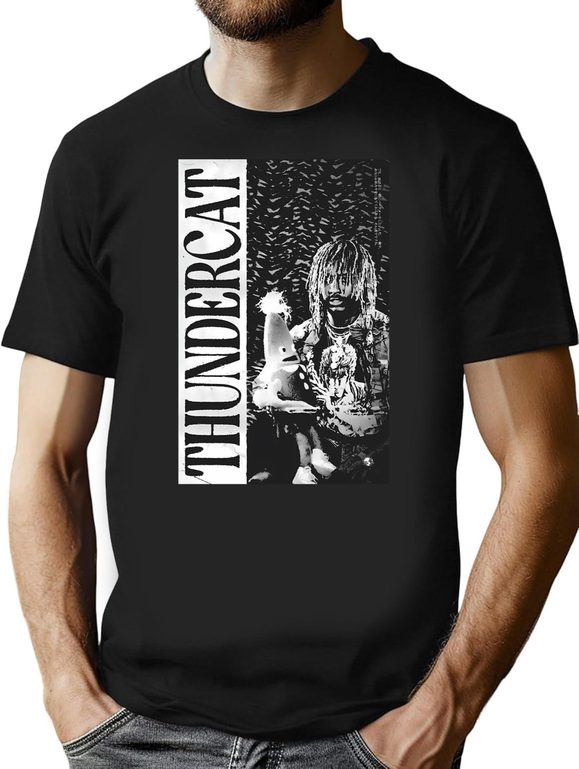 Thundercat T-Shirt for Men & Women, T-Shirts Graphic Tee - Black