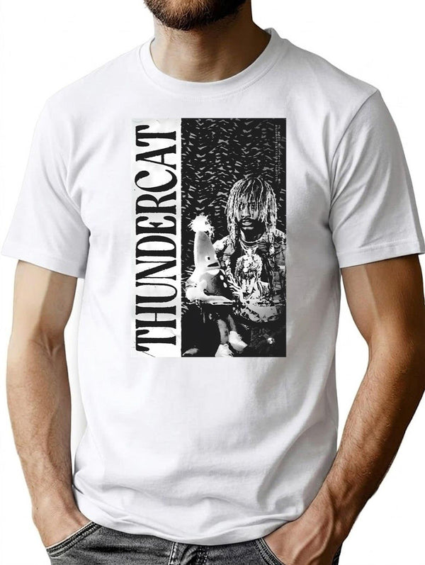 Thundercat T-Shirt for Men & Women, T-Shirts Graphic Tee - White