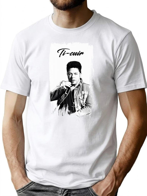 Ti-Leather - A Bit Of Love For Ric Lapointe T-Shirt for Men & Women, T-Shirts Graphic Tee - White