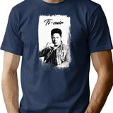Ti-Leather - A Bit Of Love For Ric Lapointe T-Shirt for Men & Women, T-Shirts Graphic Tee - Navy