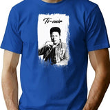 Ti-Leather - A Bit Of Love For Ric Lapointe T-Shirt for Men & Women, T-Shirts Graphic Tee - Blue