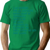 Tia Kofi Full Runway Quote T-Shirt for Men & Women, T-Shirts Graphic Tee - Green