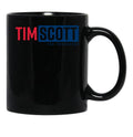 Tim Scott for President 2024 Black Coffee Mug, Gift Coffee Mug - Black