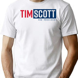 Tim Scott for President 2024 Premium Heavyweight Cotton T-Shirt - White