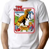 Time Travel For Beginners T-Shirt for Men & Women, T-Shirts Graphic Tee - White