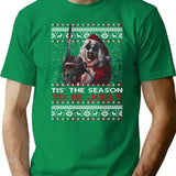 Tis The Season To Be Jolly Terrifier Christmas T-Shirt for Men & Women, T-Shirts Graphic Tee - Green