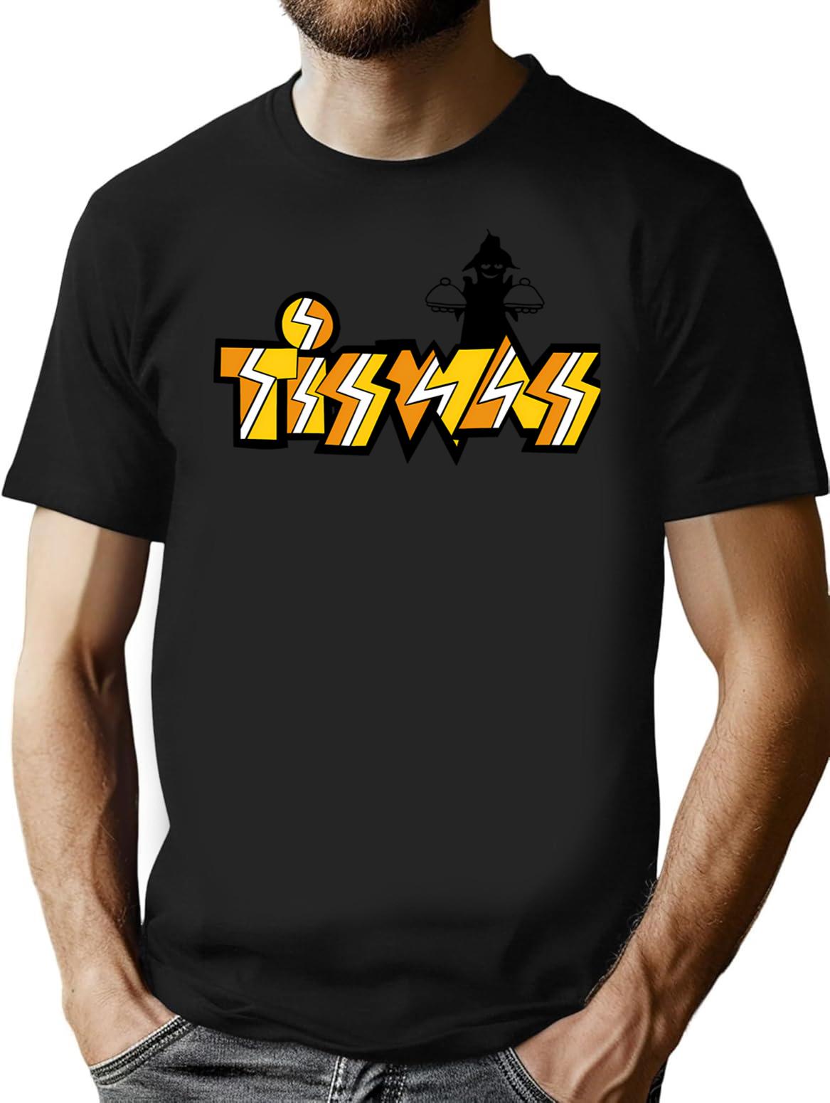 Tiswas T-Shirt for Men & Women, T-Shirts Graphic Tee - Black