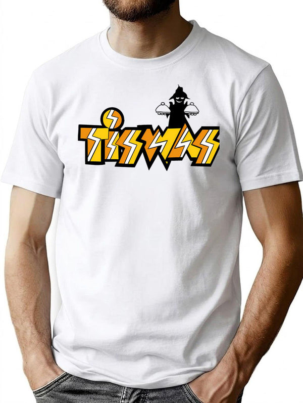 Tiswas T-Shirt for Men & Women, T-Shirts Graphic Tee - White