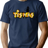 Tiswas T-Shirt for Men & Women, T-Shirts Graphic Tee - Navy
