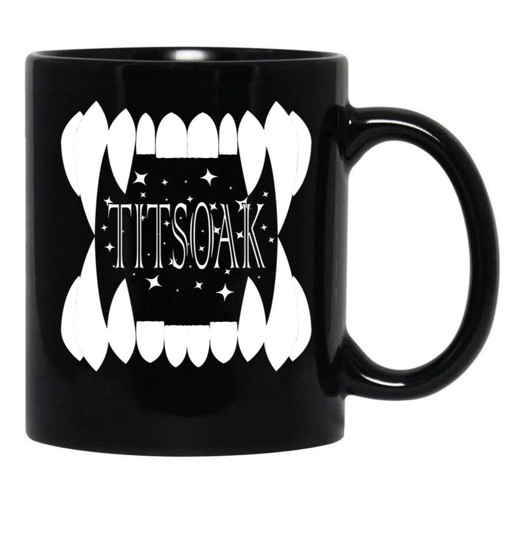 Titsoak Black Coffee Mug, Gift Coffee Mug - Black