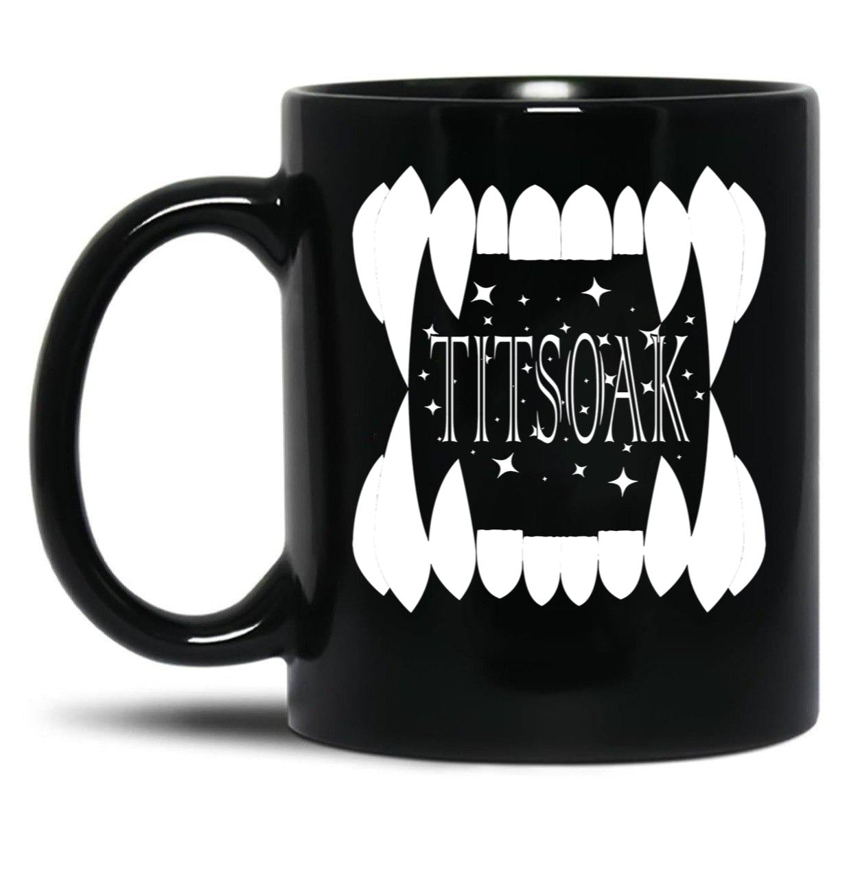 Titsoak Black Coffee Mug, Gift Coffee Mug