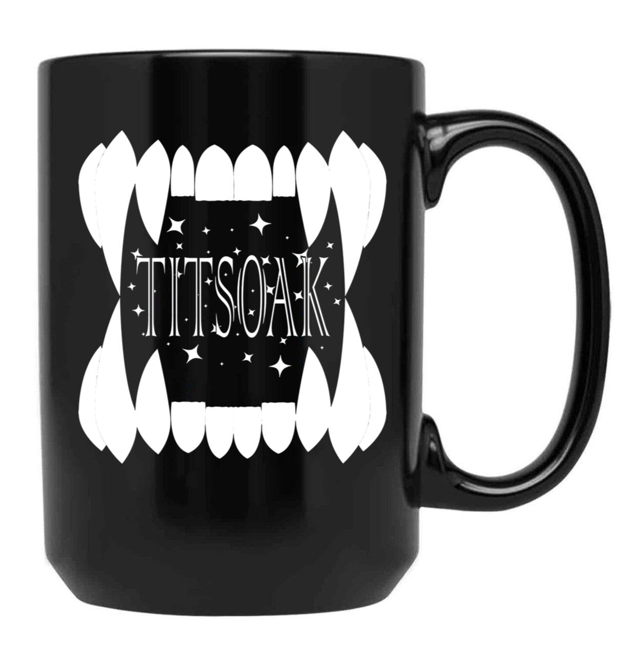 Titsoak Black Coffee Mug, Gift Coffee Mug