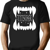 Titsoak Premium Heavyweight Cotton T-Shirt - Black