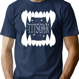 Titsoak Premium Heavyweight Cotton T-Shirt - Navy