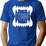 Titsoak Premium Heavyweight Cotton T-Shirt - Blue
