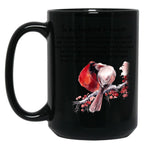 To My Husband In Heaven Black Gift Coffee Mug