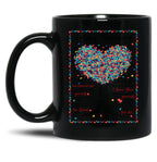 To My Husband Love Your Wife Black Gift Coffee Mug