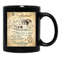To My Husband No Matter What Happens Black Gift Coffee Mug - Black