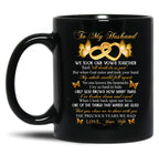 To My Husband We Took Our Vows Together Said Missing Husband In Heaven Angel Black Gift Coffee Mug