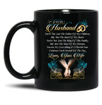 To My Husband (1) Black Gift Coffee Mug