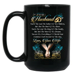 To My Husband (1) Black Gift Coffee Mug