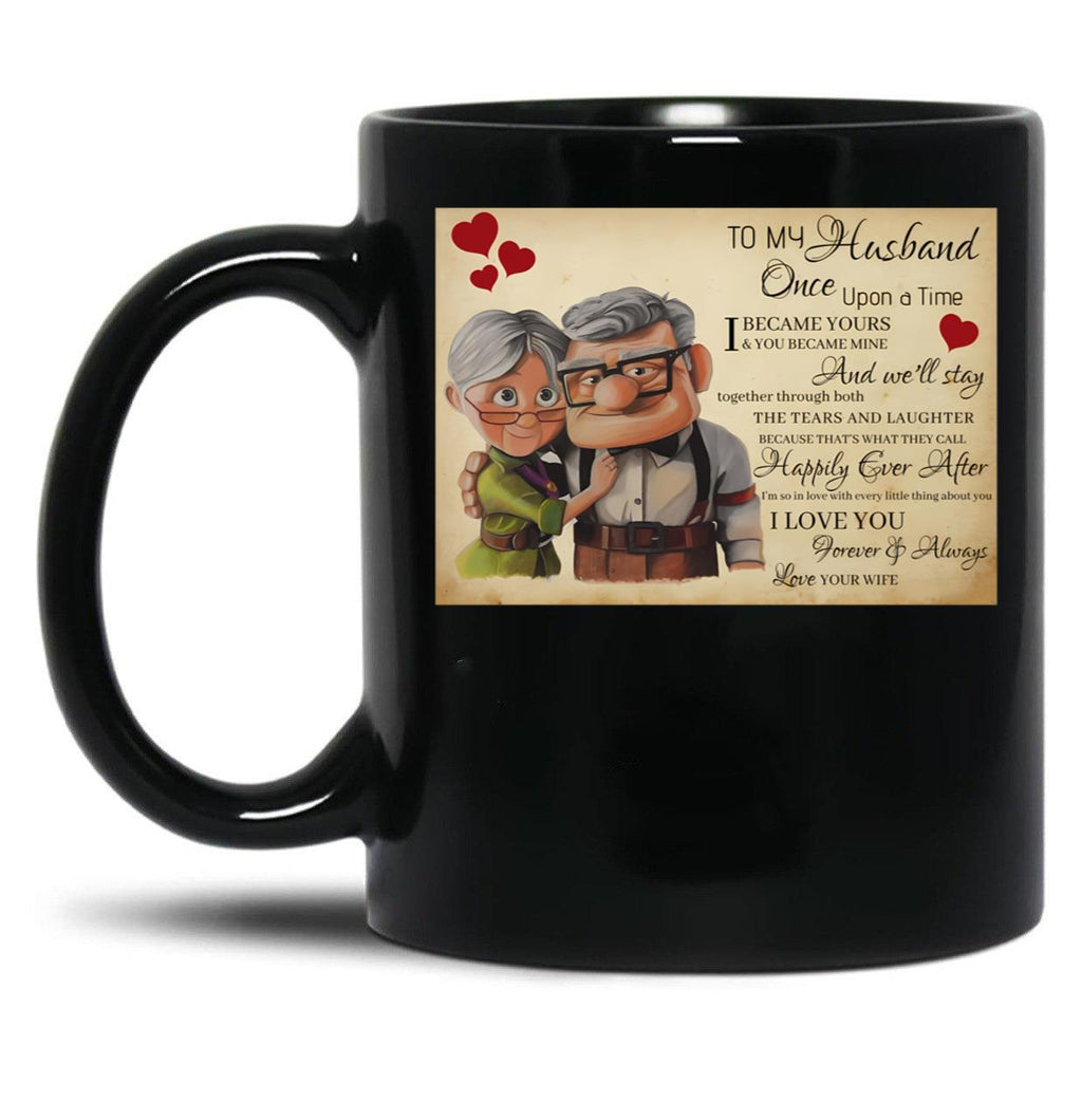 To My Husband (3) Black Gift Coffee Mug
