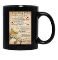 To My Loving Mom Wonderful Person In My Life Black Gift Coffee Mug - Black