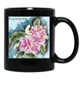 To My Loving Mom (1) Black Gift Coffee Mug - Black