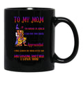 To My Mom - Halloween Black Gift Coffee Mug - Black