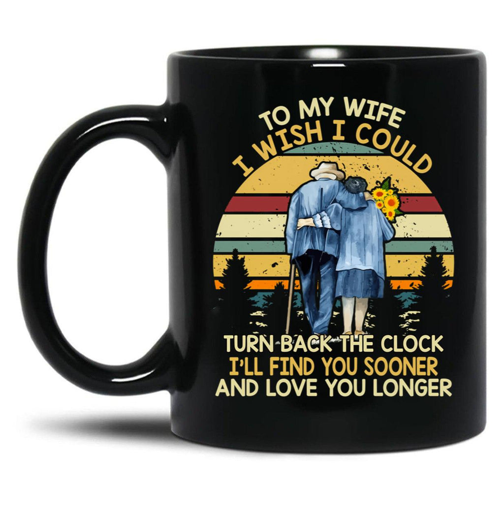 To My Wife Awesome T Mug Gift For Husbands Black Gift Coffee Mug
