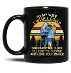 To My Wife Awesome T Mug Gift For Husbands Black Gift Coffee Mug