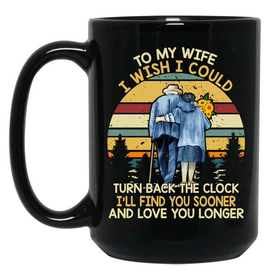 To My Wife Awesome T Mug Gift For Husbands Black Gift Coffee Mug