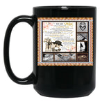 To My Wife Never Forget That I Love You I Wish I Could Turn Back The Clock So I Would Find You Sooner Black Gift Coffee Mug