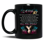 To My Wife (1) Black Gift Coffee Mug