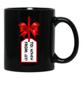 To Women From God God'S Gift Funny Christmas Ugly Sweater Black Gift Coffee Mug - Black