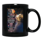Today Is A Good Day To Have A Great Day - Cat With Butterfly Wall Art Black Gift Coffee Mug - Black