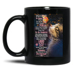 Today Is A Good Day To Have A Great Day - Cat With Butterfly Wall Art Black Gift Coffee Mug