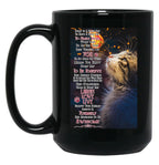 Today Is A Good Day To Have A Great Day - Cat With Butterfly Wall Art Black Gift Coffee Mug