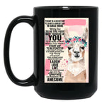 Today Is A Good Day To Have A Great Day To Smile More Black Gift Coffee Mug