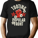 Tooting Popular Front T-Shirt for Men & Women, T-Shirts Graphic Tee - Black