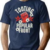 Tooting Popular Front T-Shirt for Men & Women, T-Shirts Graphic Tee - Navy