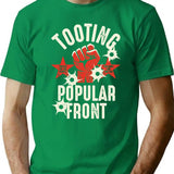 Tooting Popular Front T-Shirt for Men & Women, T-Shirts Graphic Tee - Green