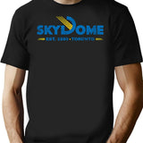 Toronto Skydome Vintage Logo T-Shirt for Men & Women, T-Shirts Graphic Tee - Black