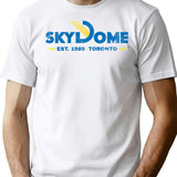 Toronto Skydome Vintage Logo T-Shirt for Men & Women, T-Shirts Graphic Tee - White