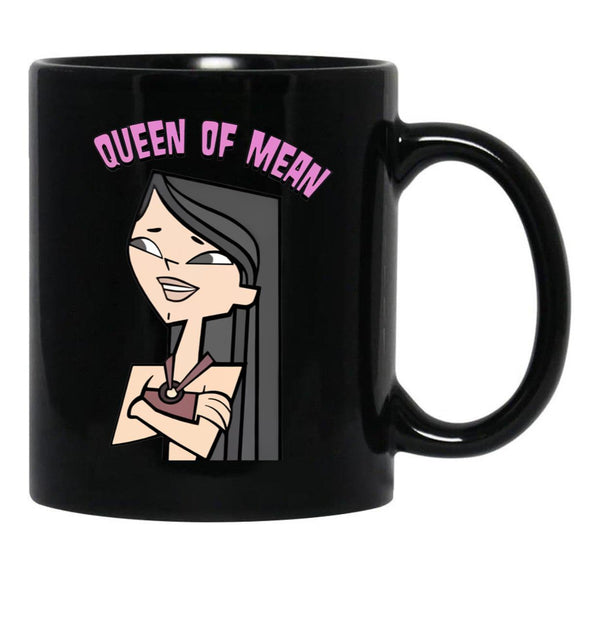 Total Drama Island Heather Black Coffee Mug, Gift Coffee Mug - Black