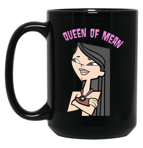 Total Drama Island Heather Black Coffee Mug, Gift Coffee Mug - Black